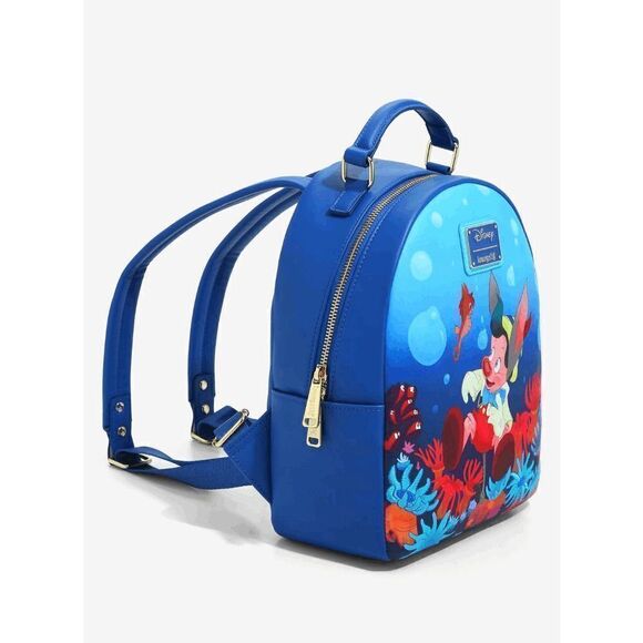 Loungefly Disney Pinocchio Underwater Coral Reef Backpack main image 4